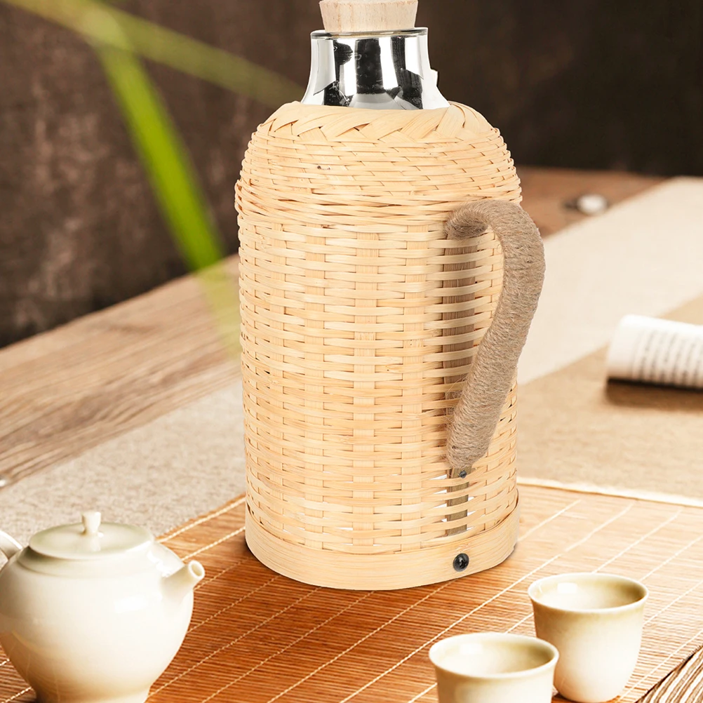 

Glass Liner Air Buffer Felt Vase Bud Vases Flask for Hot Water Reservoir Tank Cylinder Mini Small