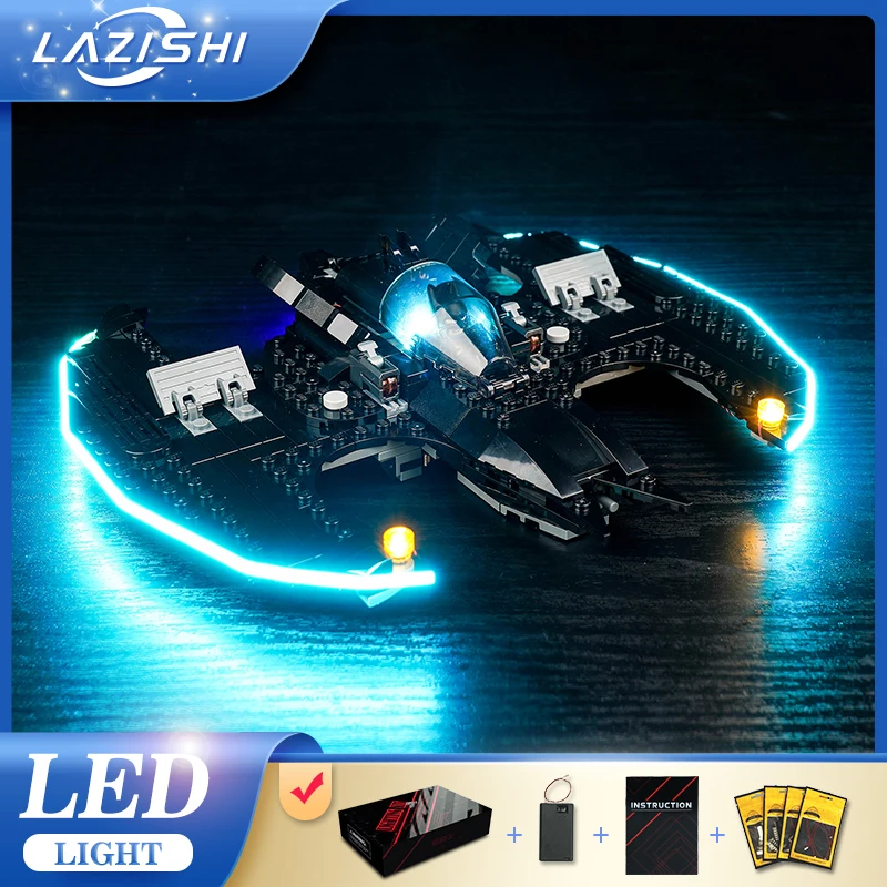 Lazishi LED light 76265 set suitable for Batwing: Batman ™  Vs. The Joker ™ (Only including lighting accessories)