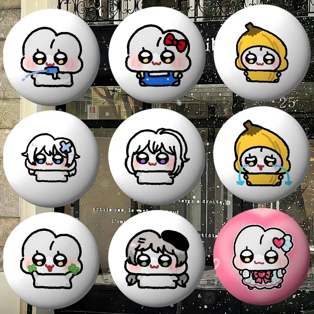 نوبي ميمي شارات المشجعين الكرتون التلبيب دبابيس بروش شعار الحلي هدايا الناس ظهره ديكور قطع المجوهرات