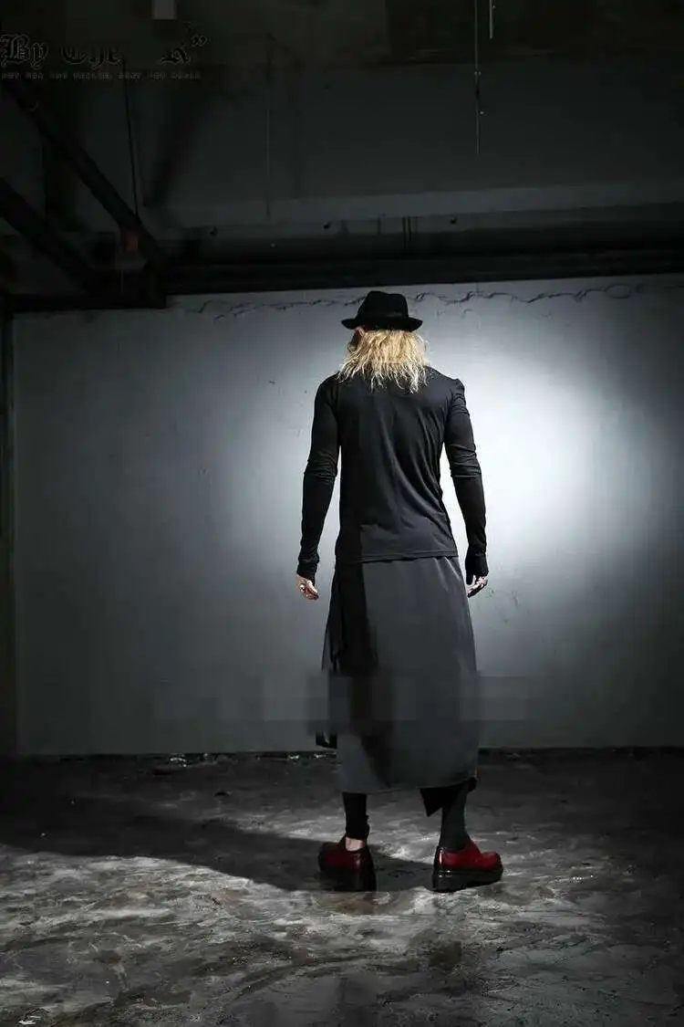 Round Neck New Men's Solid Versatile Autumn And Spring Fashion Color Slim Trend Long Sleeve T-Shirt Bottoming Shirt Young Couple