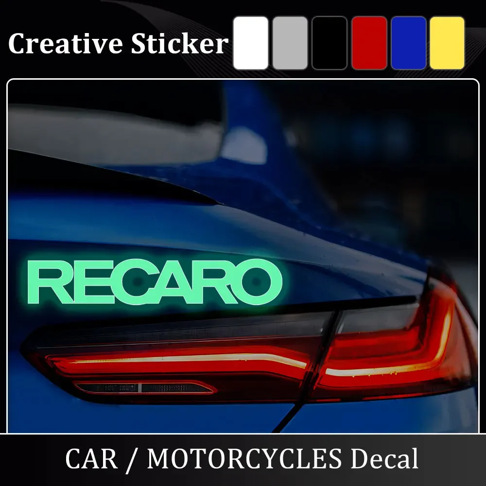 

For Recaro Sticker Vinyl Seat Slivia Civic Accord EP3 S2000 JDM Drift Decal Truck Car Stickers Set Decor Car Goods Accessories