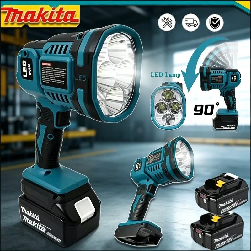 Makita  Cordless LED Flashlight Work Light 90 Degree Rotatab