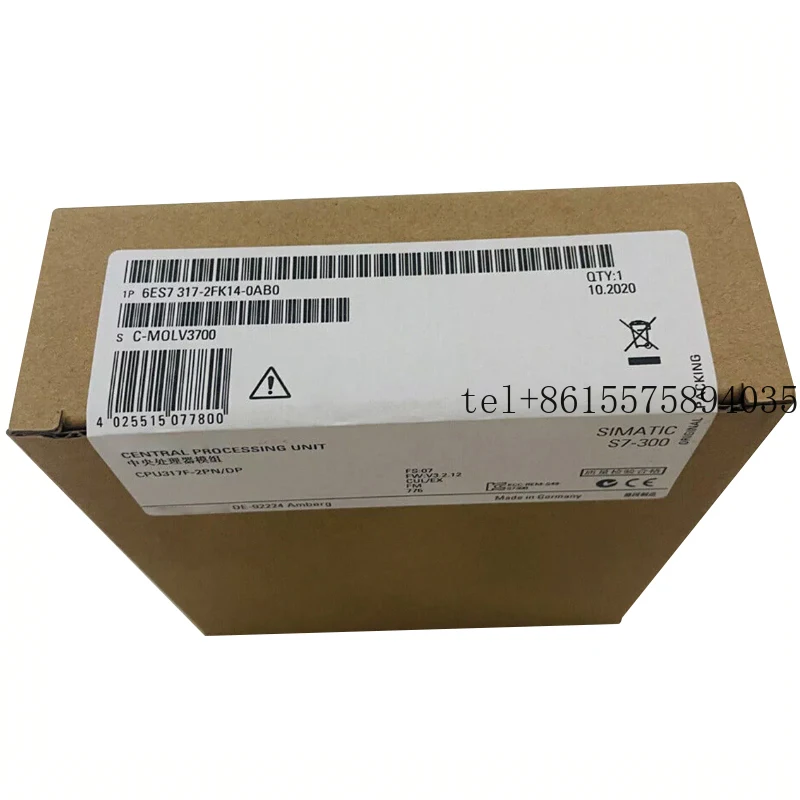 

2026 Hot Products 6ES7 317-2FK14-0AB0 6ES7317-2FK14-0AB0 317F-2 PN/DP Compact CPU Brand New Available Plc