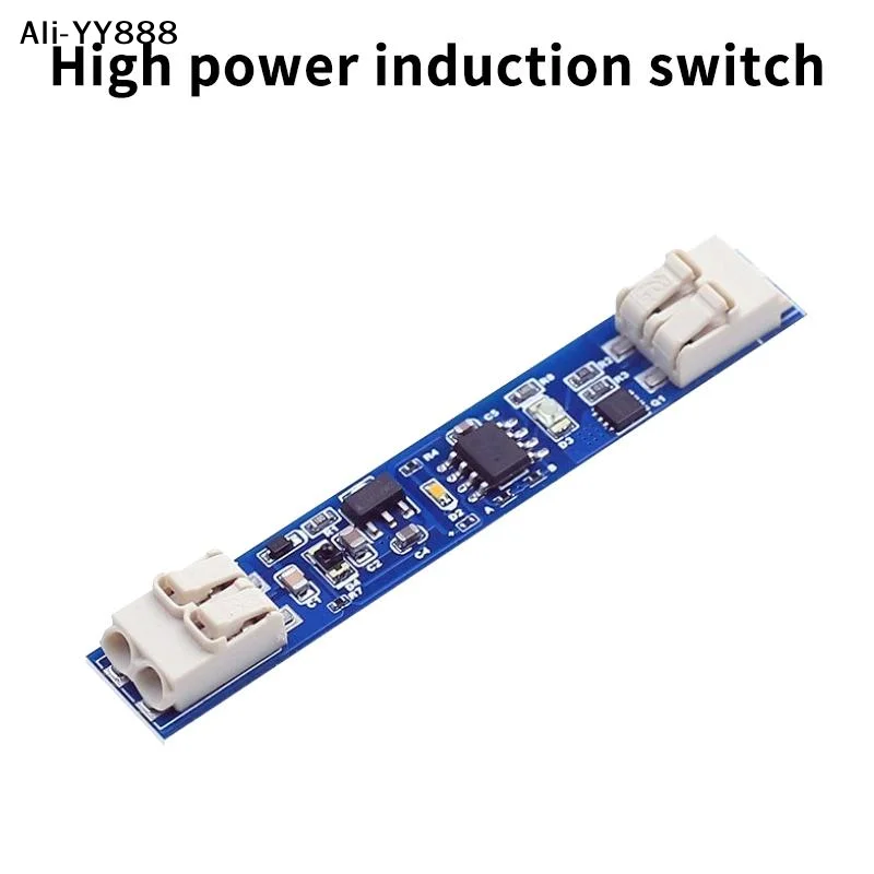 【A】DC  12V/24V 4A LED Light Dimmer Capacitive Sensor Solder-free Induction Switch Power Supply Accessories