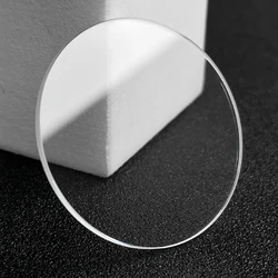 Flat Sapphire Thick 1.5mm Diameter 30-39.5mm Anti scratch Smooth Watch Glass Round Transparent Crystal Glass For Watch Repair