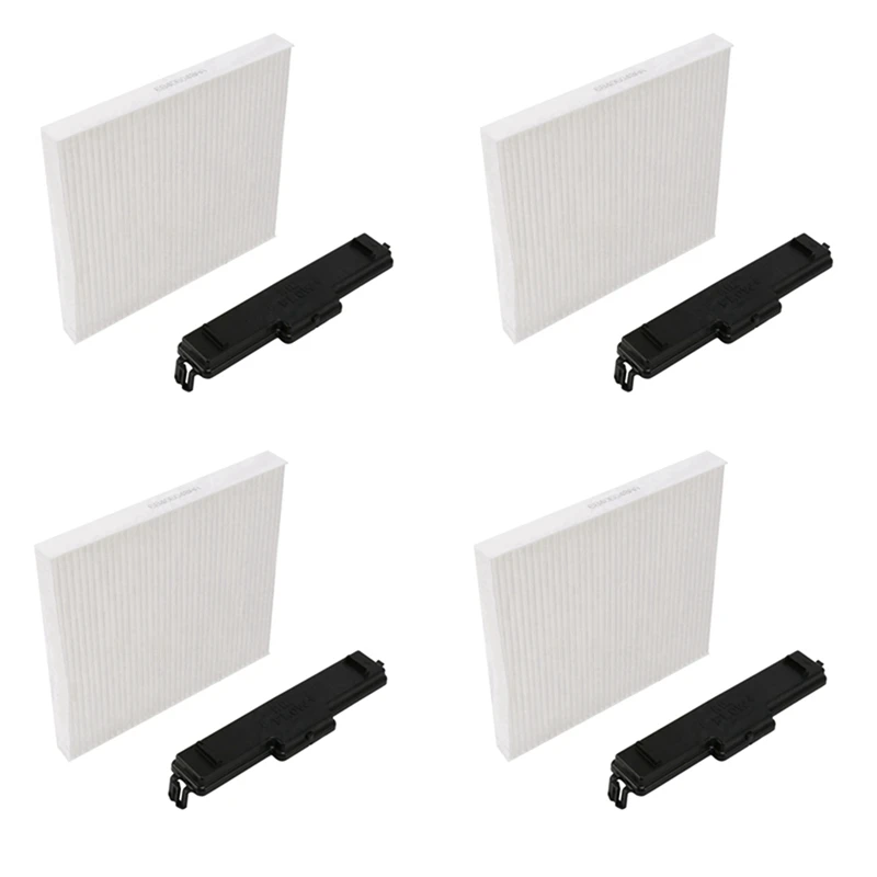 4X For DODGE RAM 1500 2500 3500 Cabin Air Filter Kit Cabin Air Filter & Filter Access Door 68052292AA 68318365AA