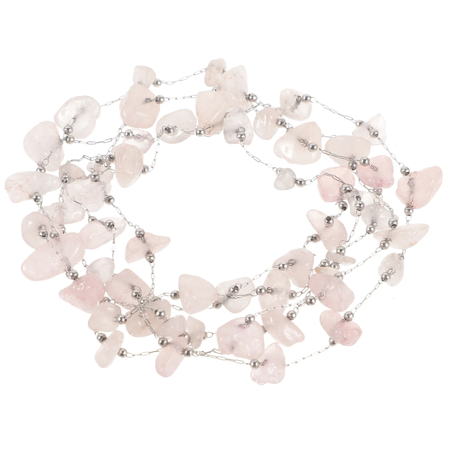 

Natural Stone Bead Chain For Diy Jewelry Making Craft Material Necklace Bracelet Anklet Charms Link Chain Decorative Accessories