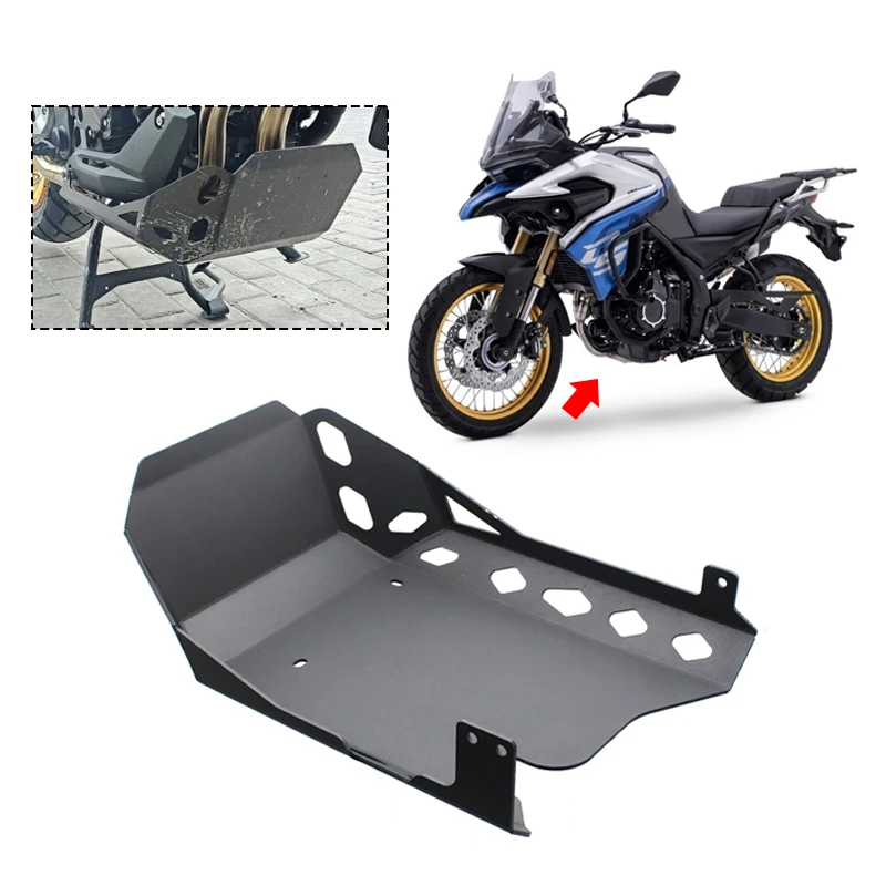 

Fit For VOGE Valico DS525X DS525 X Motorcycle CNC Aluminum Skid Plate Foot Rests Bash Frame Engine Guard Cover Chassis Protector