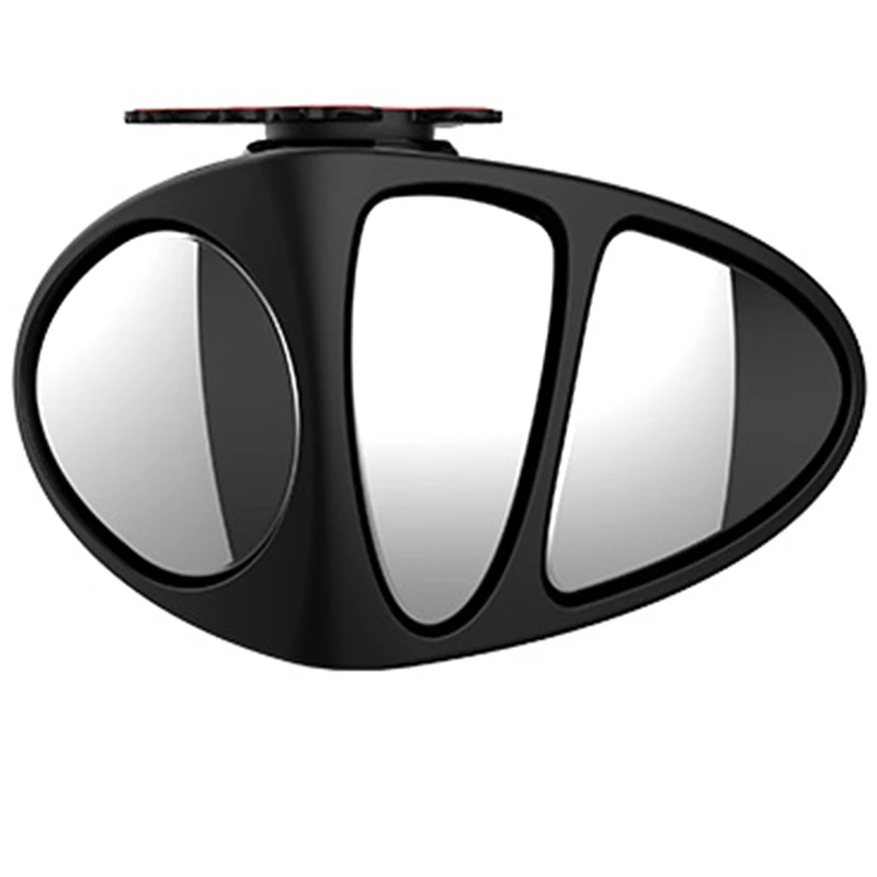 3 In 1 360 Degree Rotation Three Sided Blind Spot Mirror Reversing Parking Auxiliary Blind Spot Convex Mirror