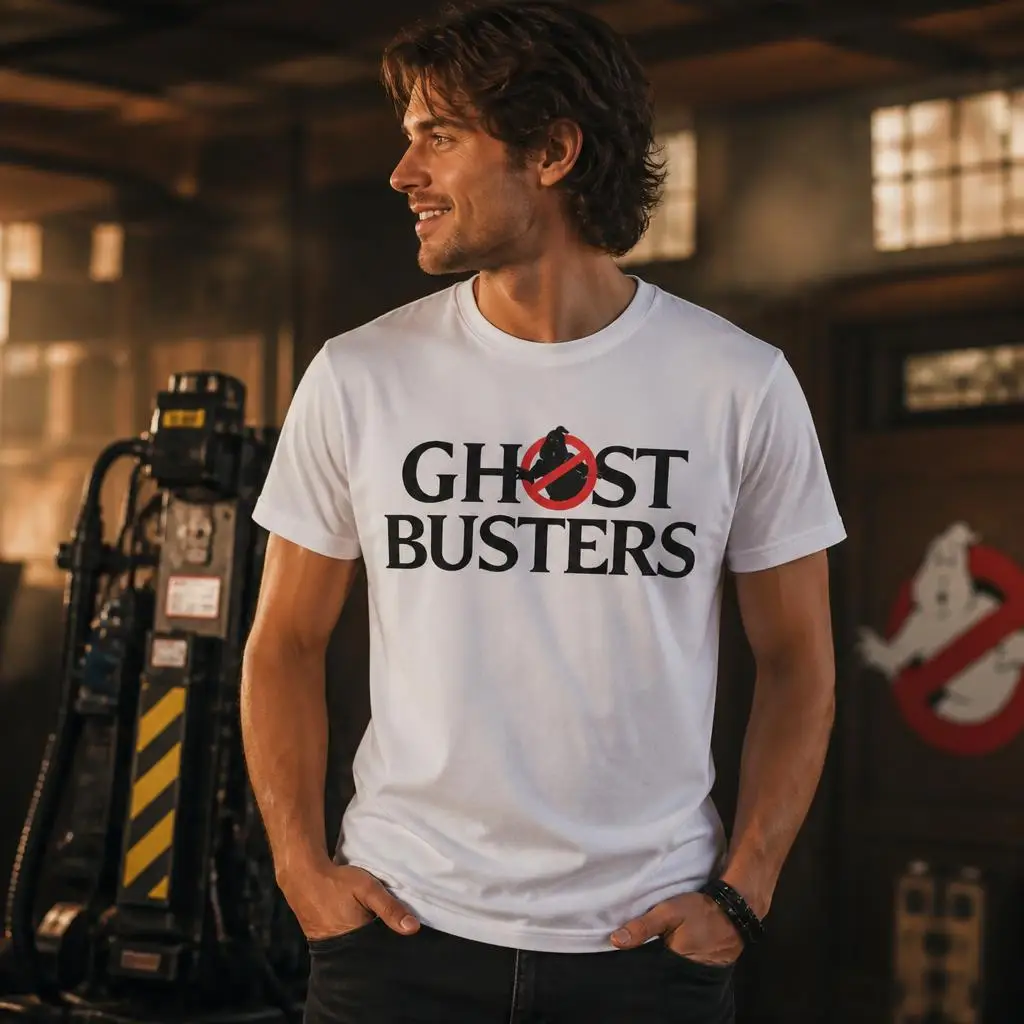 Ghost Busters Halloween  Men T Shirt 100% Cotton Clothing Fun Short Sleeve Tee Gift T-Shirts