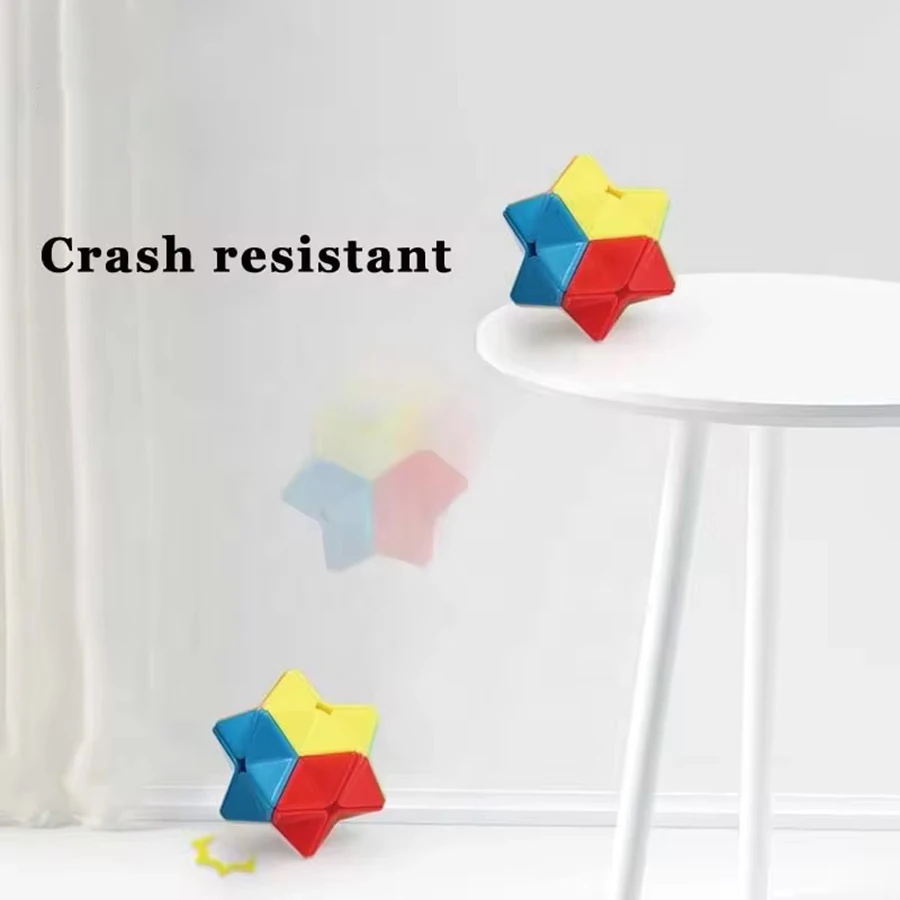 Poligono Cubo mágico 2x2 juguetes para niños rompecabezas educativos Inteligencia Brinquedos Pedagogicos Infantil wsбк рубика Zauberwürfel