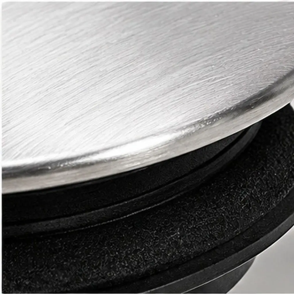 3Pcs Stainless Steel Sink Hole Cover Set Rust Resistant Kitchen Bathroom Faucet Soap Hole Plug Stopper Replacement Caps