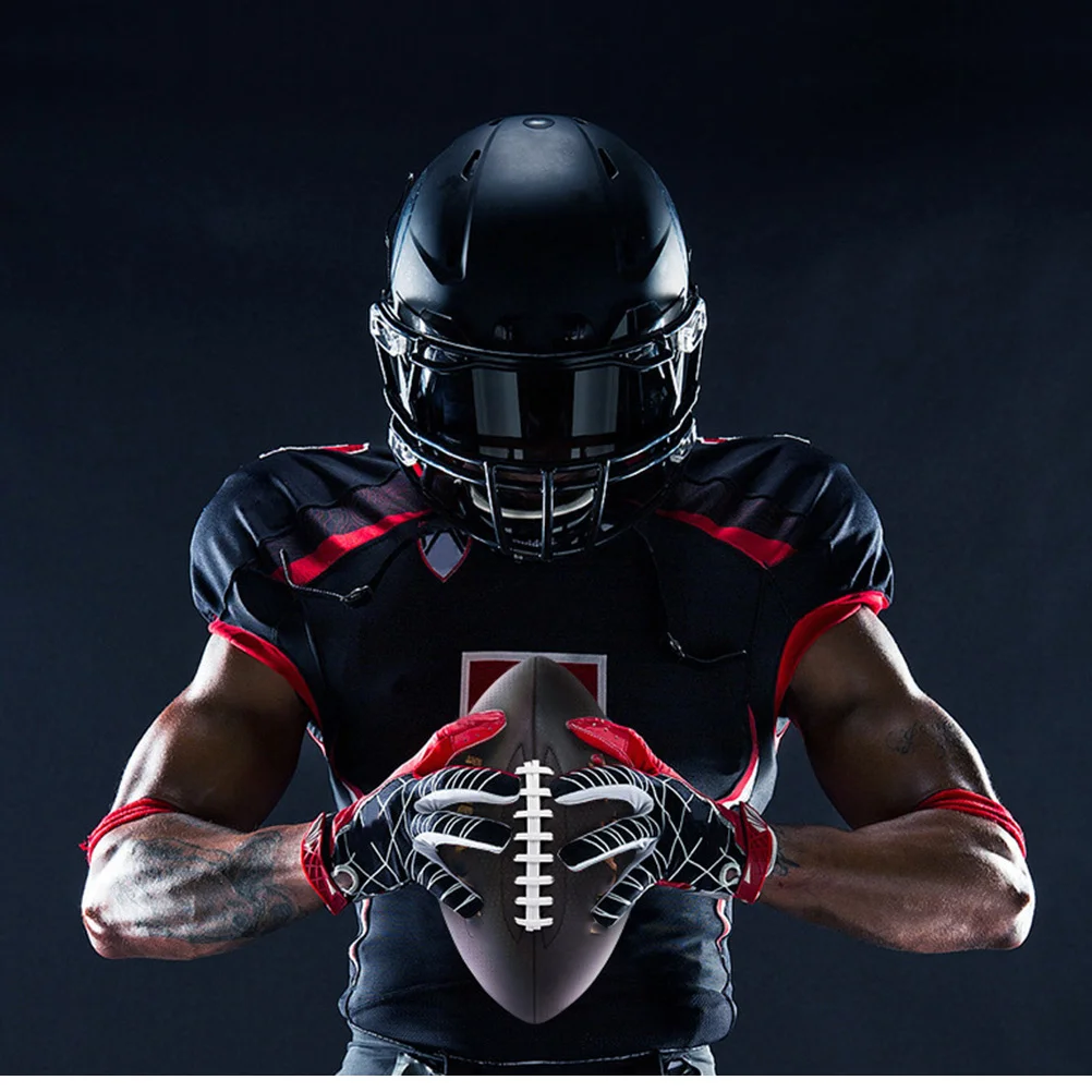 1 pezzo di pallone da rugby a fluorescenza, allenamento professionale, esercizio, competizione, accessorio, calcio, sport, regalo