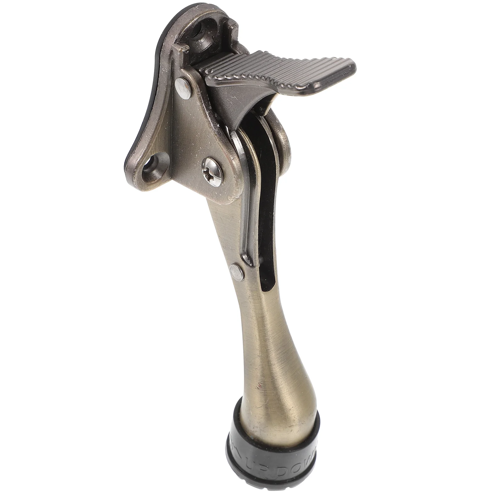 

Door Automatic Foot Operated Kickdown Stopper for Bottom Heavy Duty Metal Commercial Anti Collision Small