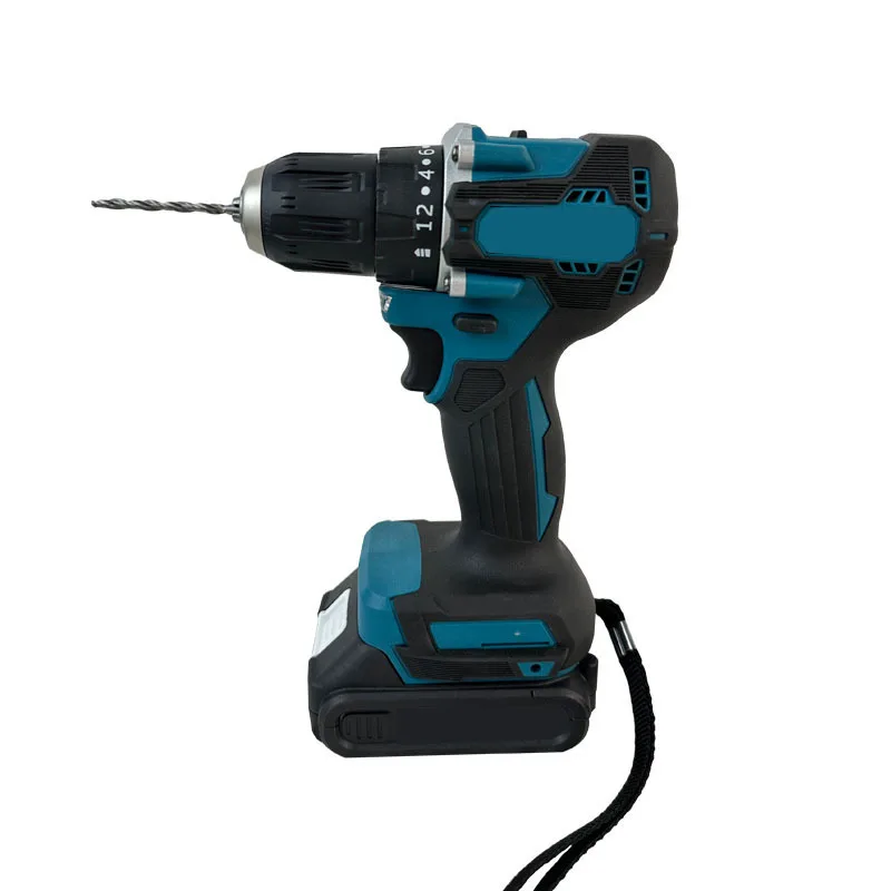 

Brushless lithium electric drill Rechargeable two-speed pistol Electric drill Multifunctional electric screwdriver Hand drill
