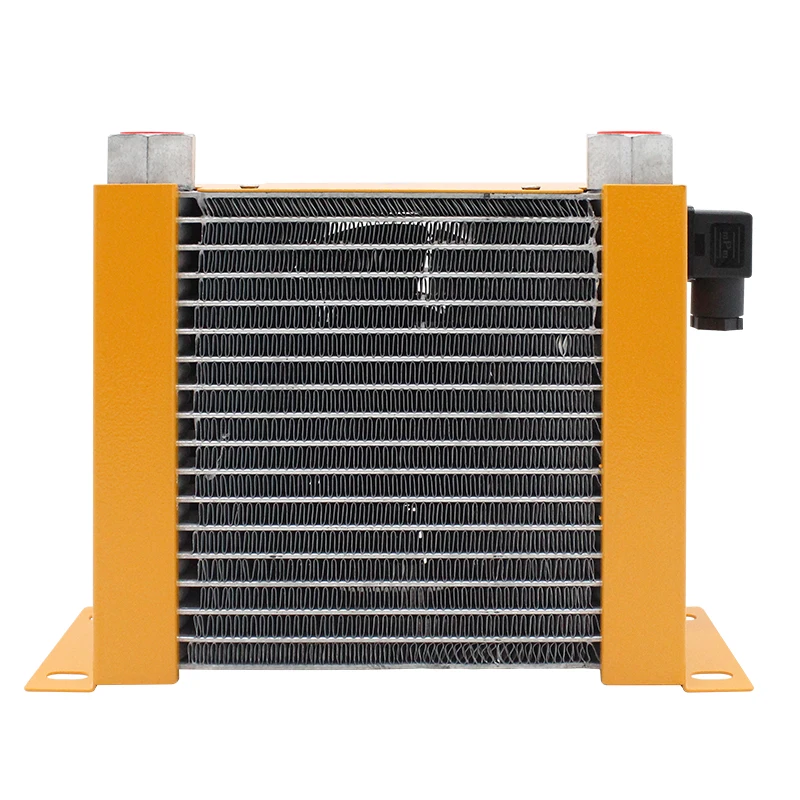 AJ0607T-CA 30L/min Flow Radiator Oil Cooling Heat Exchanger Radiator Oil Cooler for CNC Hydraulic System For VP20 VP30 Vane Pump