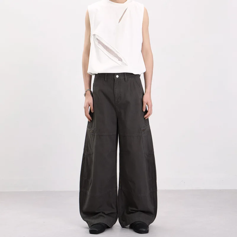 Men-Loose-Wide-Leg-Cargo-Pants-Autumn-Winter-Casual-Sport-Multi-Pocket-Relaxed-Fit-Men-Trousers