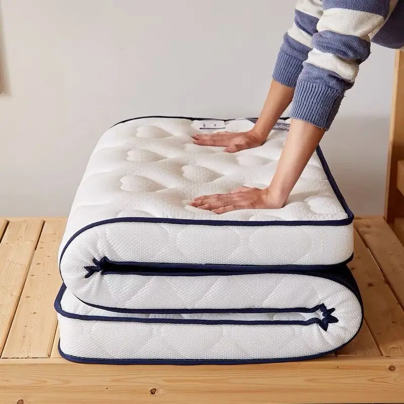 الإسفنج اللاتكس ملء فراش الكلمة حصيرة طوي انتعاش بطيء حصير غطاء المفارش 4/7 سنتيمتر سمك الملك التوأم الملكة حجم #3