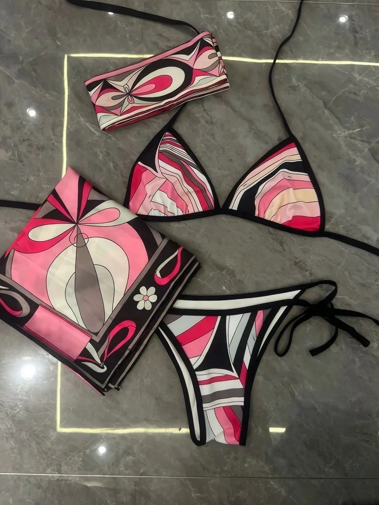 ribbon scarf bikini3