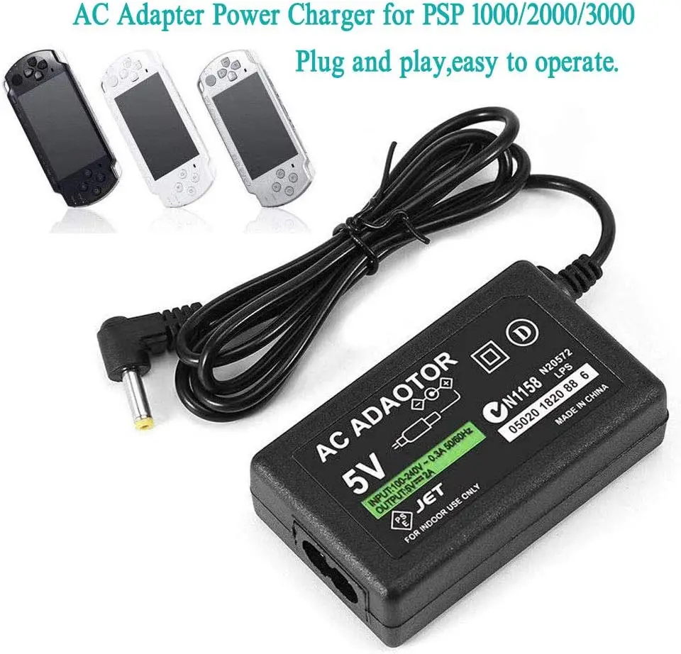 Wechselstrom-Adapter für PSP 1000/2000/3000