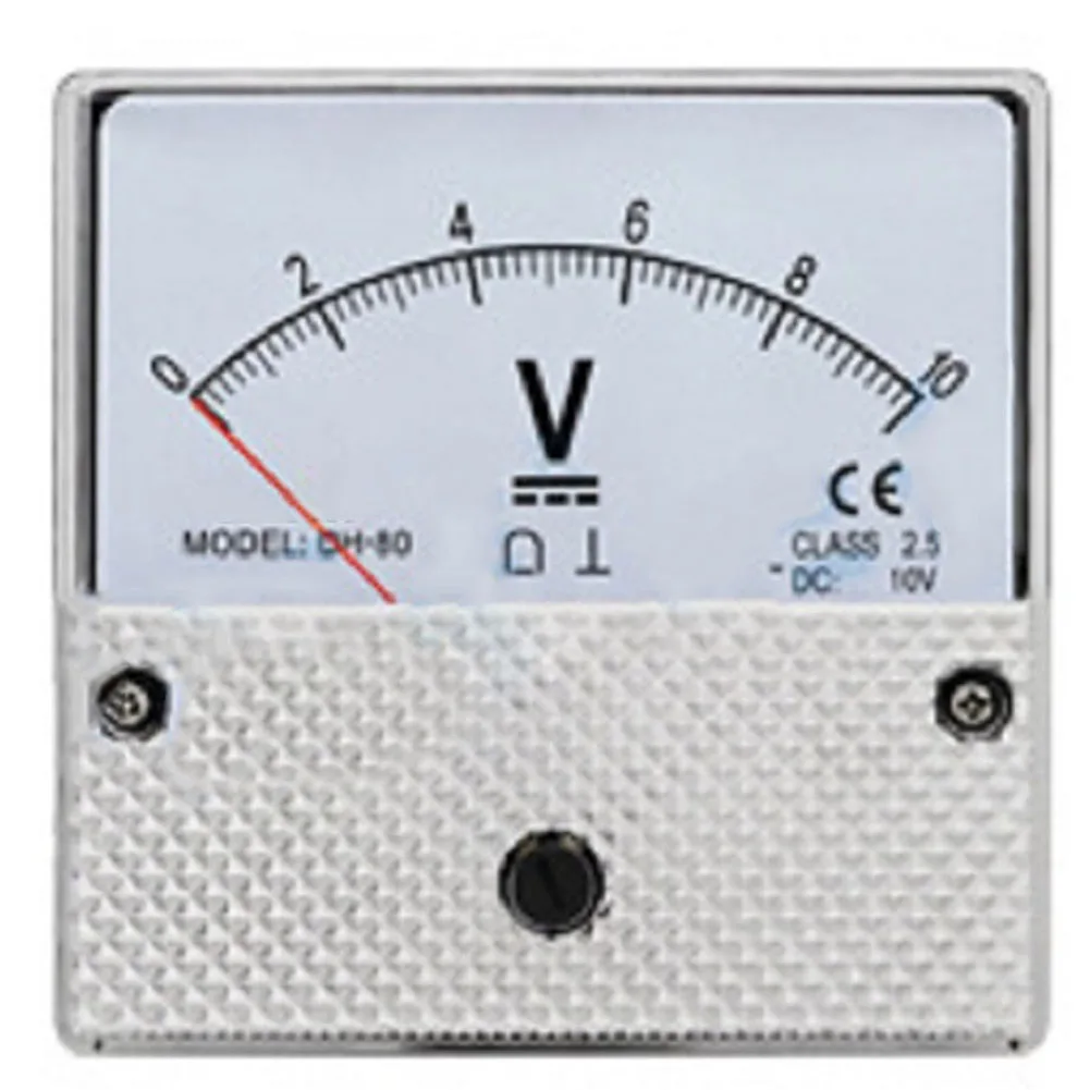 

Pointer Analog Voltmeter Pointer Type Voltmeter Shell Is Made Of ABS Flame Retardant Accuracy Level Analog DC Voltmeter