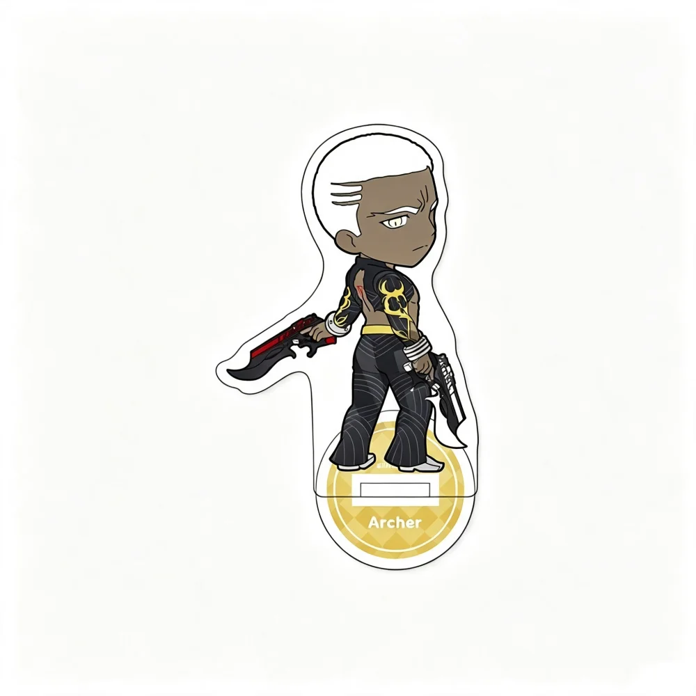 Fate Grand Order Acrylic Stand Keychain Fujimaru Ritsuka Yan Qing Jeanne dArc Alter Q Version Kawaii Desktop Decor