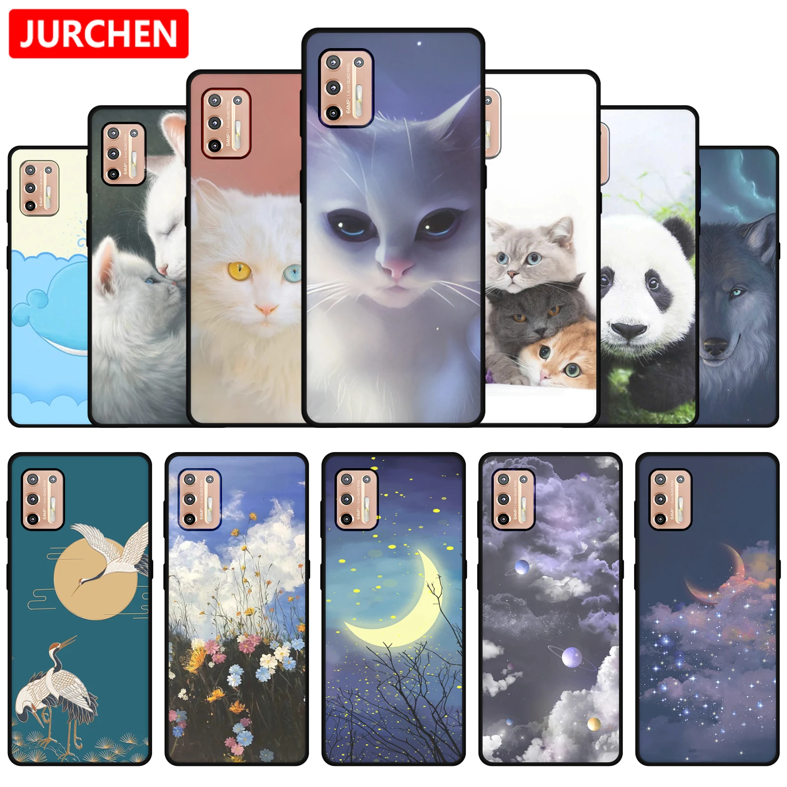 New Style Silicone Case For Motorola Moto G9 G 9 Plus XT2087-1 Custom Luxury Cartoon Photos Back Cover For Motorala MOTO G9Plus