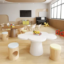 Juego De mesa para niños, escritorio para niños, estudio para bebés, trona, muebles, Mesitas De Noche para estudiantes y niños pequeños