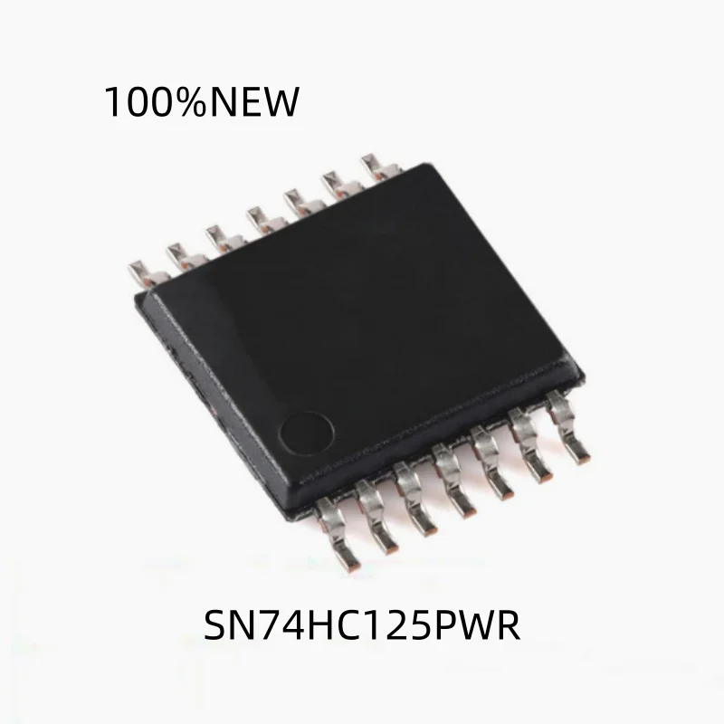 (10 Pieces) 100% New Hc125 Sn74Hc125Pwr Tssop-14 Four-Way Bus Buffer Gate Chip