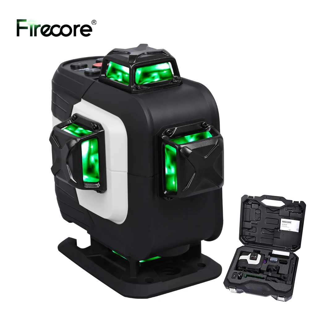 FIRECORE Professional Electronic Anping 4D Laser Level 16 Lines,Metal Window,Coating Anti Stray Light,IP65,F94 EL