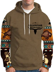 2024 Abbigliamento da uomo Streetwear Stampa Felpa con cappuccio Autunno inverno Manica lunga Grafica con cappuccio Felpe con cappuccio oversize Pullover Poleron Hombre