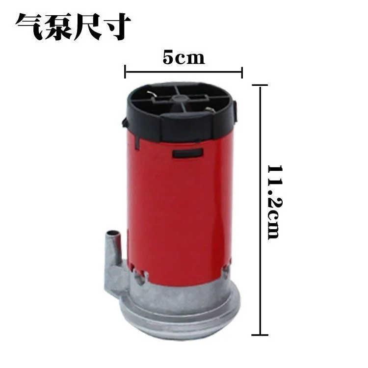 BEST Universal Horn Air Pump 12v/24v Loud Car Train Siren Horn Air Compressor Motorcycle Electric Machine Acesssories