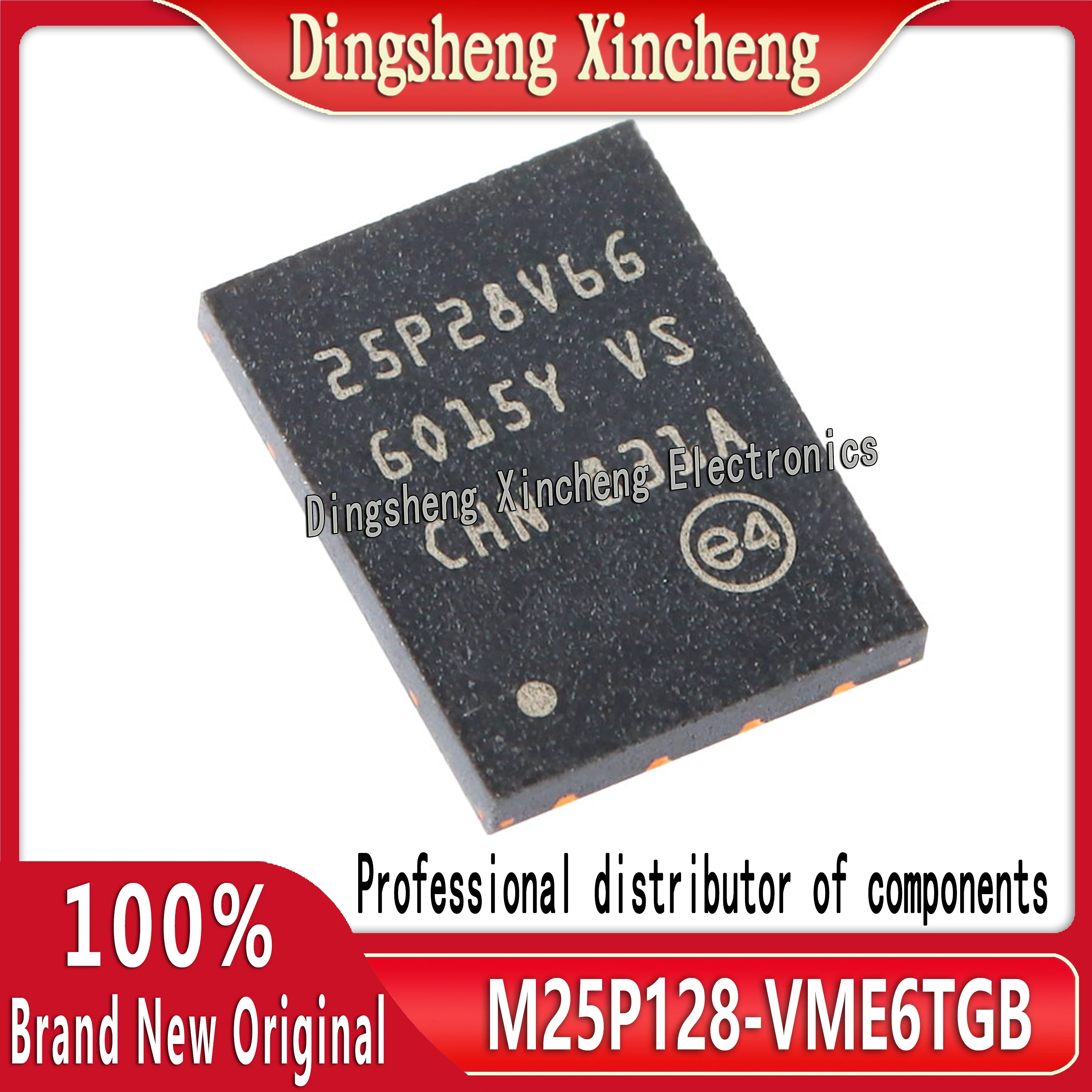 

Original genuine M25P128-VME6TGB VFDFPN-8 128Mb serial flash embedded storage chip