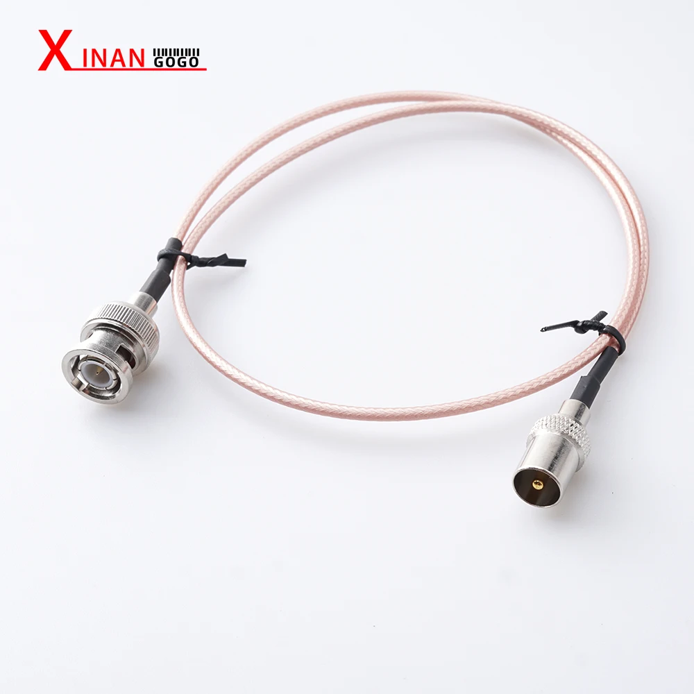 RF Coaxial Cable TV to BNC Connector Male to Male Plug RG316 Pigtail Cable 15CM-300CM