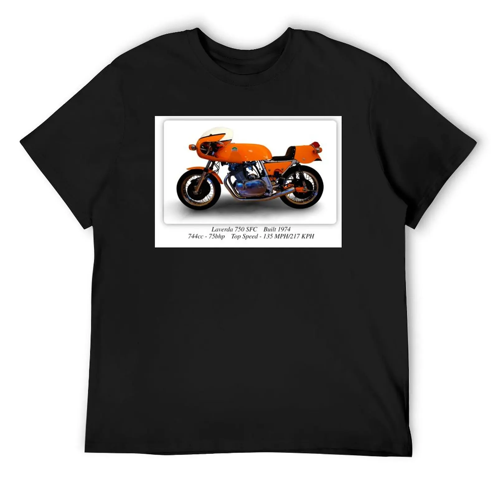 

Laverda 750 SFC Motorcycle - A3 Print Poster on Photographic Paper T-Shirt anime tshirt cute clothes mens clothes