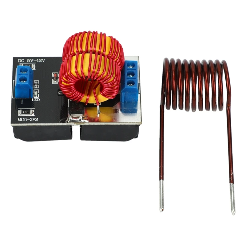 12V 120W Mini ZVS Induction Heating Board Flyback Driver Broad Heater DIY Cooker+ Ignition Coil-DTB3