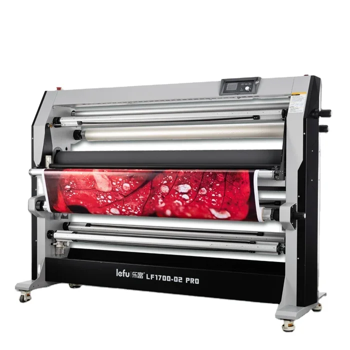 LeFu LF2300-D2 Pro High Speed Double Sides Hot and Cold Roll to Roll Laminator, Film Laminating Machine