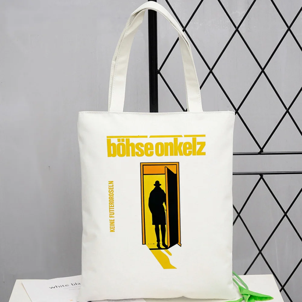 Böhse Onkelz tote bag reusable y2k torba na zakupy shopper totebag woman
