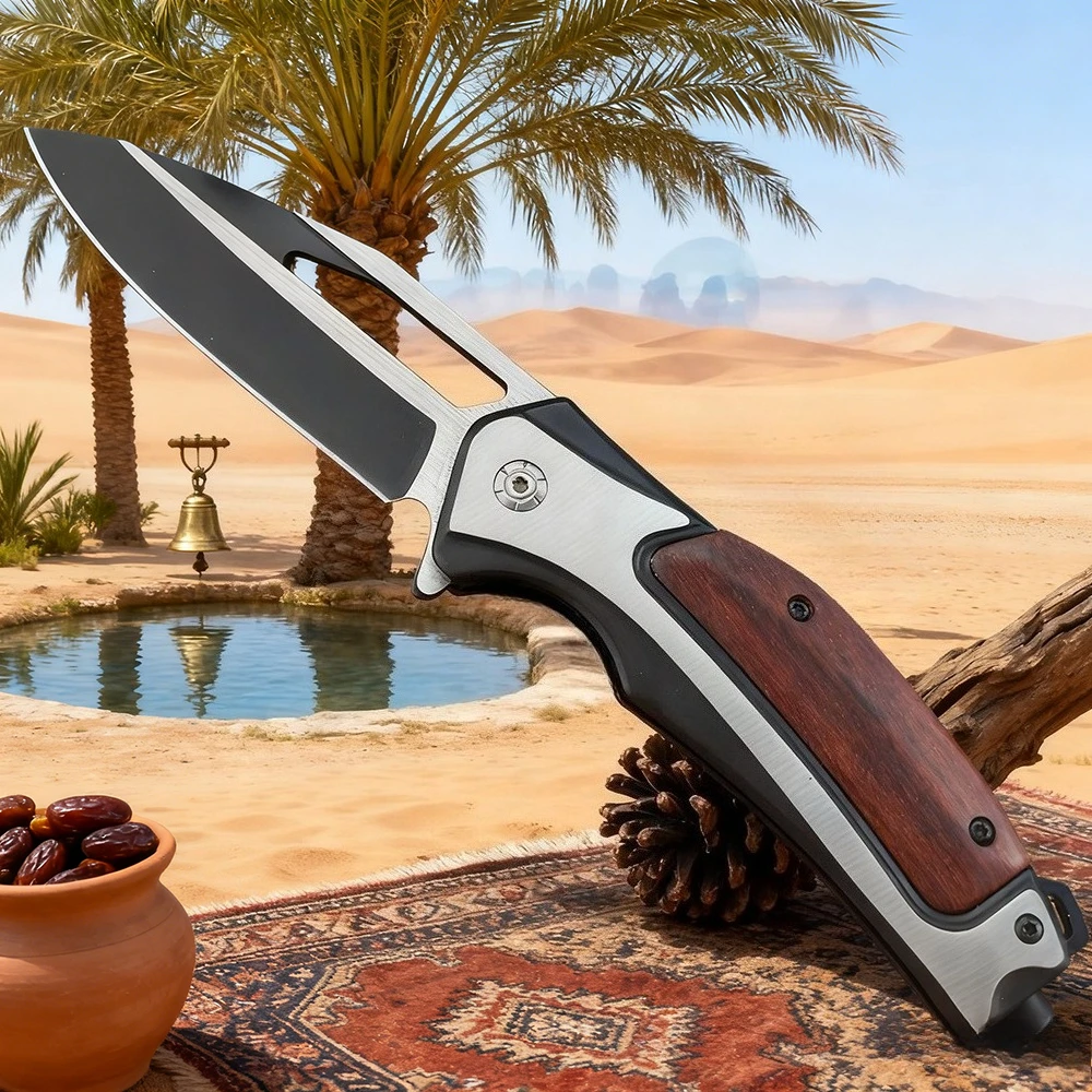 

Универсальный складной нож высокой твердости для выживания на открытом воздухе, приключений в дикой природе с зажимом, охотничий нож для кемпинга, ежедневные инструменты