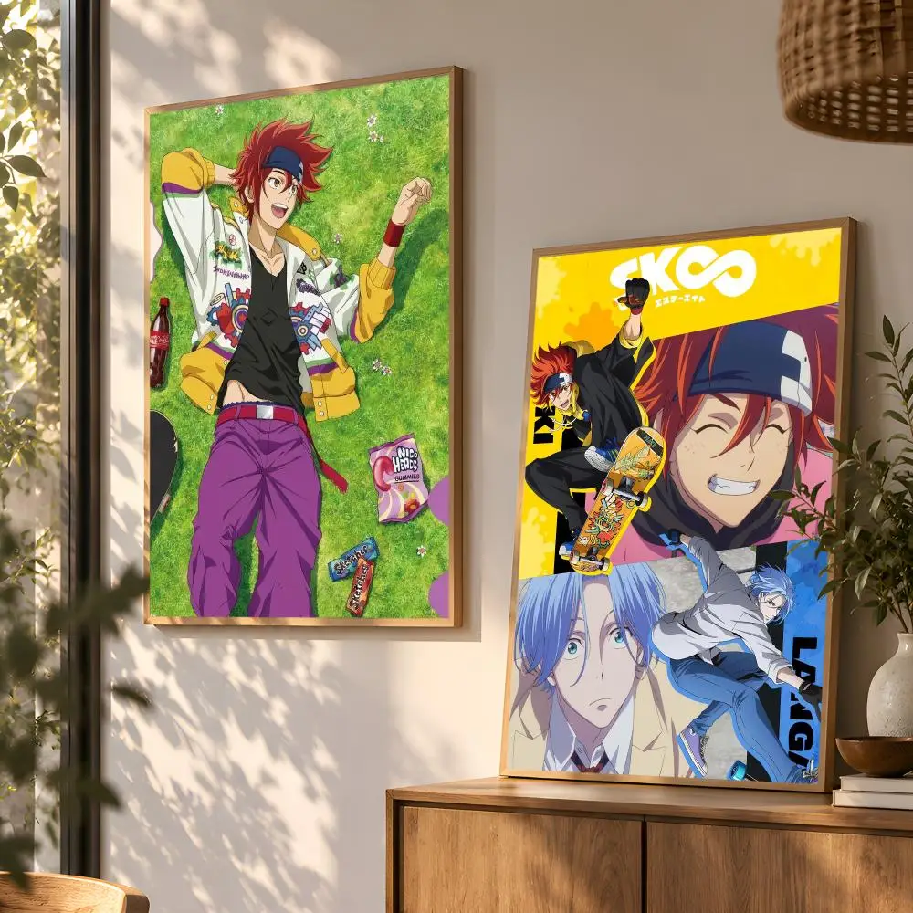 Anime Cool Boy Sk8 The Infinity Poster Wall Art Home Decor Living Room Bedroom Office Dorm Apartment Gift
