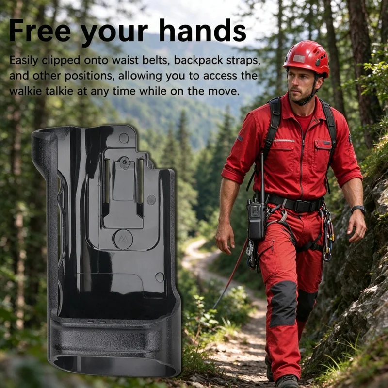 Radio Holster Belt Clip Case for  APX6000 APX6000XE APX8000 PMLN5709 PMLN5709A, Two Way Radio Holder Duty Belt Carry EMS Rescue