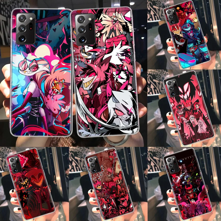 Anime H-Hazbin-H-Hotel Phone Case For Samsung A14 A24 A34 A54 Galaxy A20S A30 A40 A50S A70S A71 A51 A41 A31 A21S A10S A20E A11 C