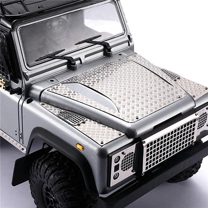 YSUN-4X For MN D90 D91 D99S MN99S 1/12 RC Car Upgrade Parts Window Sun Visor Wind Rain Shield Deflector Decoration