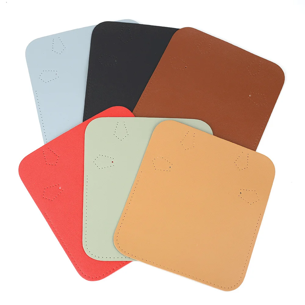 DIY بو الجلود حقيبة كتف صنع مجموعة الحياكة الكروشيه كامبريدج أكياس مواد الخياطة اليدوية على ظهره حقيبة يد كيت #5