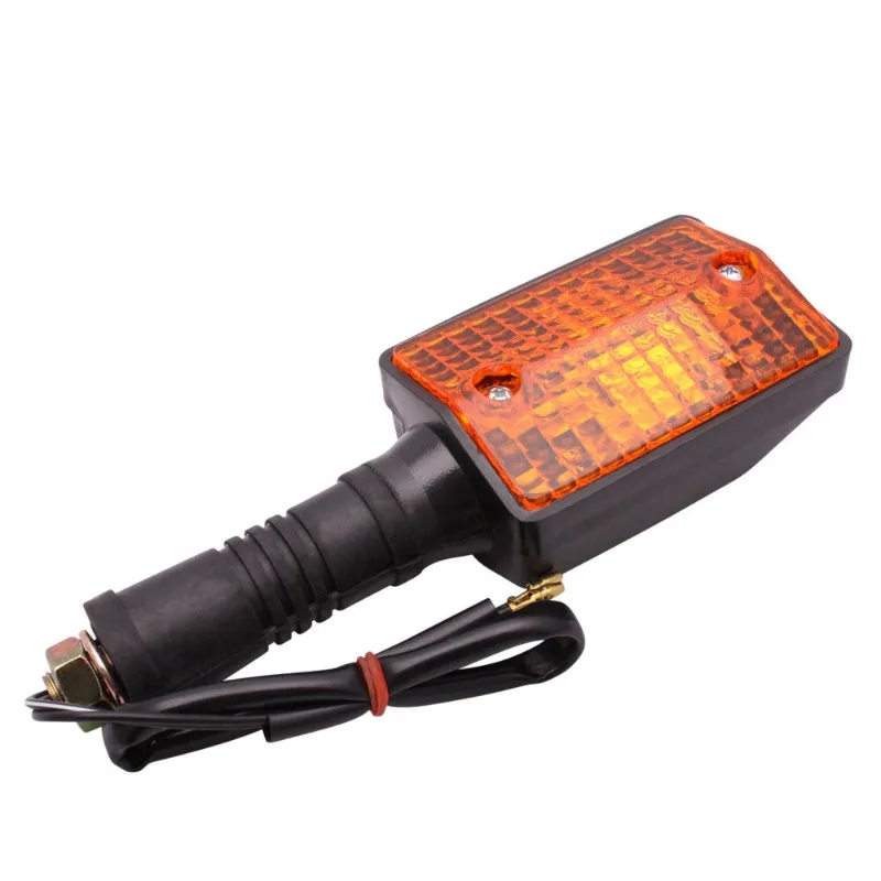 2/4 PCS Motorcycle Rear Brake Turn Signal Lights Indicators For Yamaha DT125 XT350 XT600 XT550 XT250 FZ750 1985-2000 Amber Lamps