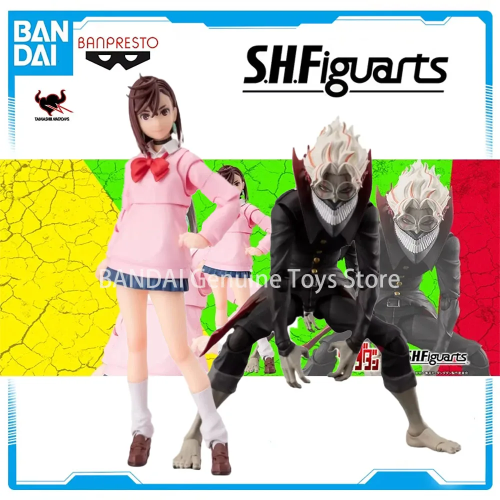 Bandai in Magazzino Originale SHFiguarts DAN DA DAN Anime Figure -MOMO & Okarun (Trasformato)-Action Figures Giocattoli Modello Da Collezione