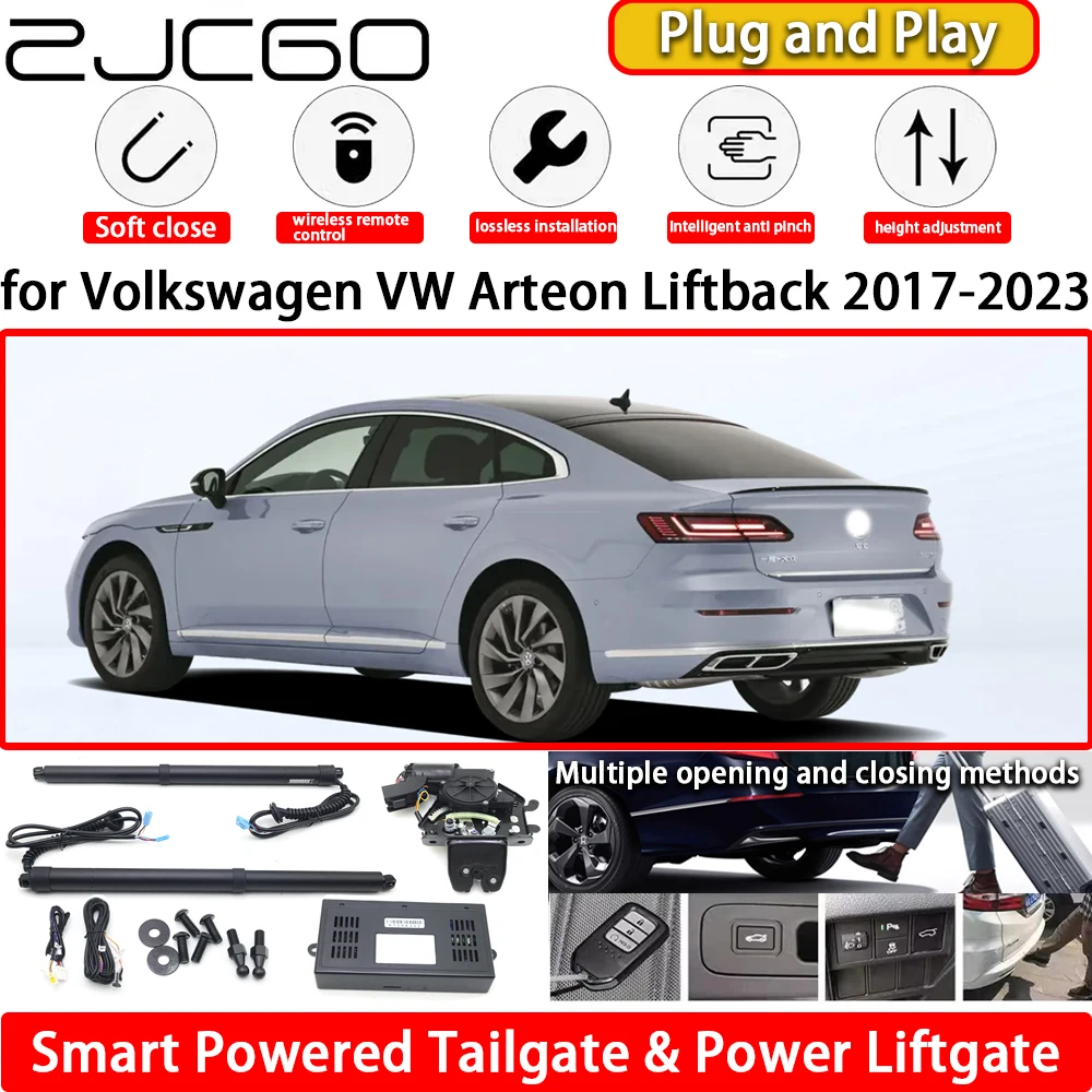 لفولكس واجن فولكس فاجن آرتيون ليفتباك 2017-2023 OEM التلقائي الكهربائية بالطاقة الباب الخلفي قوة الباب الخلفي نظام عدة رفع البوابة الخلفية