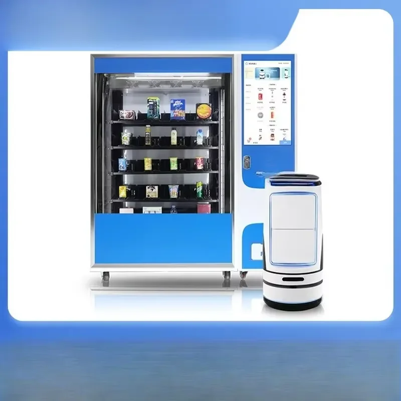 Automatic Container HG01 for Hotel Office Building Unmanned Retail with Distribution Robot for Intelligent Delivery