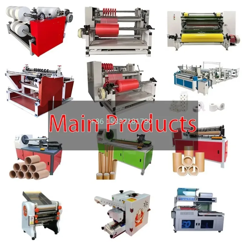 Automatic Thermal Paper Meltblown Fabric  Slitting Machine Toilet Tissue Paper Roll Rewinding Slitter Machine Price for Sale