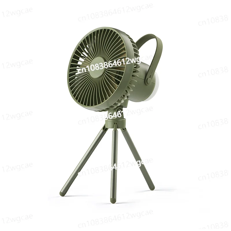 

Multi Functional Camping Fan, Electric Light Fan, Outdoor Summer Travel Fan, Suspended Tripod Tent, Vertical Lighting Fan